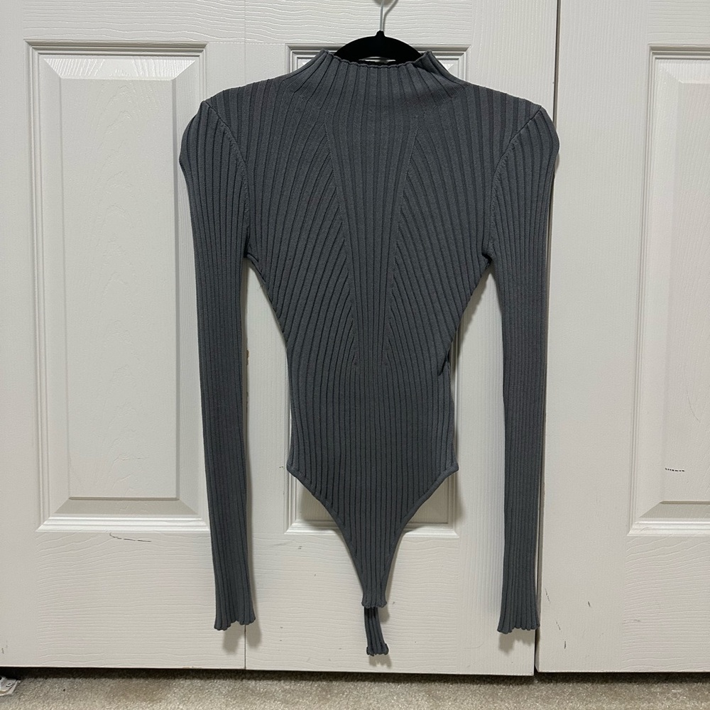 Grey Bodysuit- NWOT